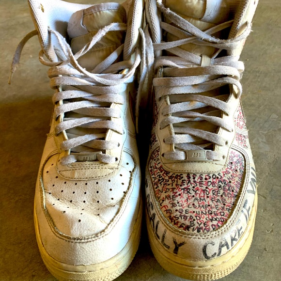 Nike Other - Nike men’s high top sneaker shoe athletic 10.5 af1